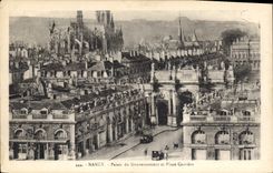 CPA Nancy Palais du Gouvernement et Place Carriere 