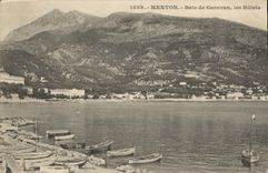 CPA Menton Baie de Garavan les Hotels 