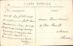 CPA Nancy Statue et Place Thiers 