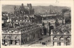 CPA Nancy Palais du Gouvernement et Place Carriere 
