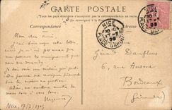 CPA Nice l'Ecalier Lesage et l'Hotel Suisse