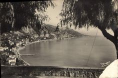 CPA Frontiere Franco Italienne Menton Garavan 