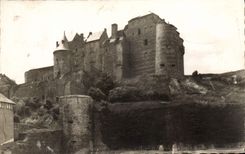 CPA Dieppe Le Vieux Chateau le Jardin du Canada 
