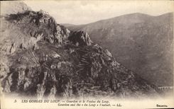 CPA Les Gorges du Loup Gourdon et le Viaduc du Loup 