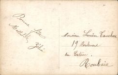 CPA L'Ange Gardien Enfants Loup