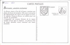 REPRO Folklore Bressane ancien costume 