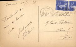 CPA Nice l'Avenue de Verdun et les Jardins 