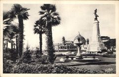 CPA Cote d'Azur Artistique Nice La Jetee Promenade et les Jardins Albert Ier 