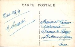 CPA Nice Jardin Albert Ier monument du Centenaire 