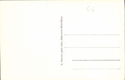 CPA Chamonix Mont Blanc Chamonix le Mauvais Pas Mar de Glace 