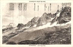 CPA Chamonix Mont Blanc Chamonix les Aiguilles 