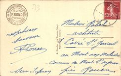 CPA La Plus Haute Route d'Europe Route de l'Iseran Lacets Versant Maurienne dans le Vallo de la Lent