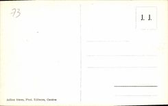 CPA Chamonix Village et Glacier des Bossons 