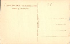 CPA Chateaux de la Loire Chateau de Valencay 