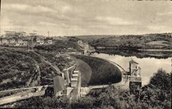 CPA Eguzon Indre le Barrage 