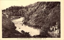 CPA Gargilesse Indre le Grand Gouffre 