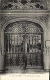 CPA Eglise de Brou Porte d'entree du Choeur 