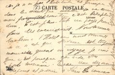 CPA Route de Moutiers a Brides les Bains en Hiver