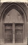 CPA Chambery la Metropole Porte enchene Massif sculptees par les Religieux Franciscains 1522 