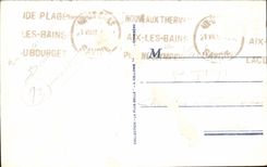 CPA La Savoie Pittoresque Environs d'Aix les Bains le Pont de l'Abime sur le Cheran construit en 188