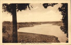 CPA Eguzon le Lac pris avant d'arriver a Chambon 