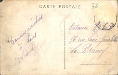 CPA Chaillac Indre vue generale des Ruines