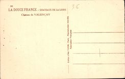 CPA Chateaux de la Loire Chateau de Valencay 