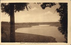 CPA Eguzon le Lac pris avant d'arriver a Chambon 