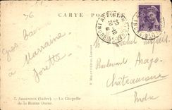 CPA Argenton Indre la Chapelle de la Bonne Dame 