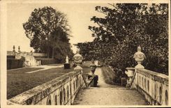 CPA Chateau de Valencay Indre Jardin de Madame la Duchesse 