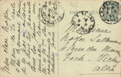 CPA Chateauroux la Prefecture et le Chateau Raoul