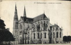 CPA Chateauroux Abside de la Cathedrale 