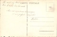 CPA La Vis est un Sommeil et qui pres de nous vient mourir ainsi tout change ainsi tout passe tout e