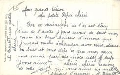 CPA Tu es tout pour Moi regarde moi longtemps de tes yeux veloutes je voudrais m'y mirer jusq'a l'et