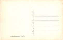 CPA Escalade d'Une Aiguille 