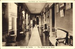 CPA Chateau de Valencay Galerie des Bustes 