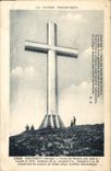 CPA La Savoie Tourisque Chambery Savoie Croix du Nivolet Erigee en 1910 
