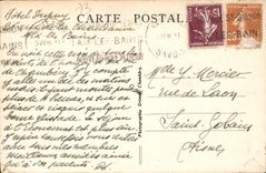 CPA La Savoie Tourisque Chambery Savoie Croix du Nivolet Erigee en 1910