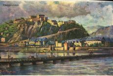 CPA Ehrenbreitstein Stolze Bergleste von uberwaltigen der Shonheil der Lage 