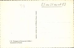 CPA Pralognan la Vanoise Cascade de la Fraiche