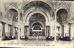 CPA Aix les Bains le Grand Cercle le Fover du Theatre 