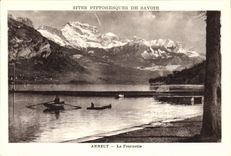 CPA Sites Pittoresque de Savoie Annecy la Tournette 