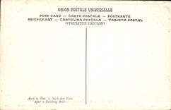 CPA Steen Jan na de Drinkpartij Rijks Museum Amsterdam Apres la Fete 