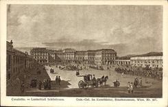 CPA Ganaletto Lustschloss Schonbrunn Gem Gai Im Kunsthistor Staatsmuseum Wien 