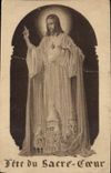 CPA Offert a l'Occasion de la Fete du Sacre Coeur par le Palais de Nouveaute 