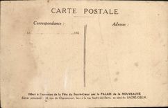 CPA Offert a l'Occasion de la Fete du Sacre Coeur par le Palais de Nouveaute 