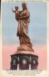 CPA Le Puy Statue Colossale de Notre Dame de France 