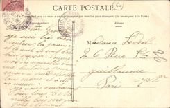 CPA Chantilly le Chateau 