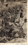 CPA Delacroix Saint Louis au Pont de Taillebourg Chantilly Musee Conde 