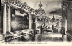 CPA Chateau de Chantilly Galerie des Batailles 